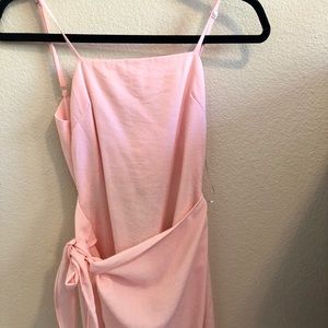 White fox mini Dress